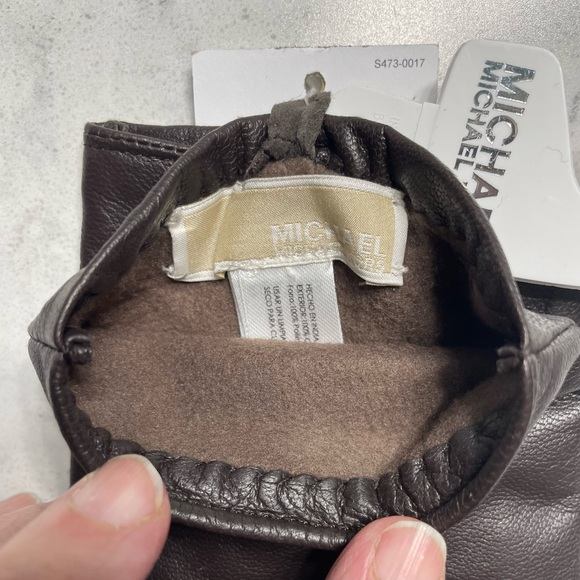 MK screen Touch Leather Gloves M - Picture 6 of 7